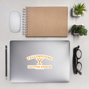 Yellowstone Dutton Ranch Logo Vinyl Sticker, , hi-res view 1